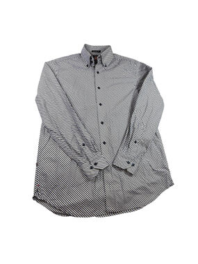 Victorinox Swiss Army Button Down Shirt Men’s Small Blue White Stripe Dress Shir